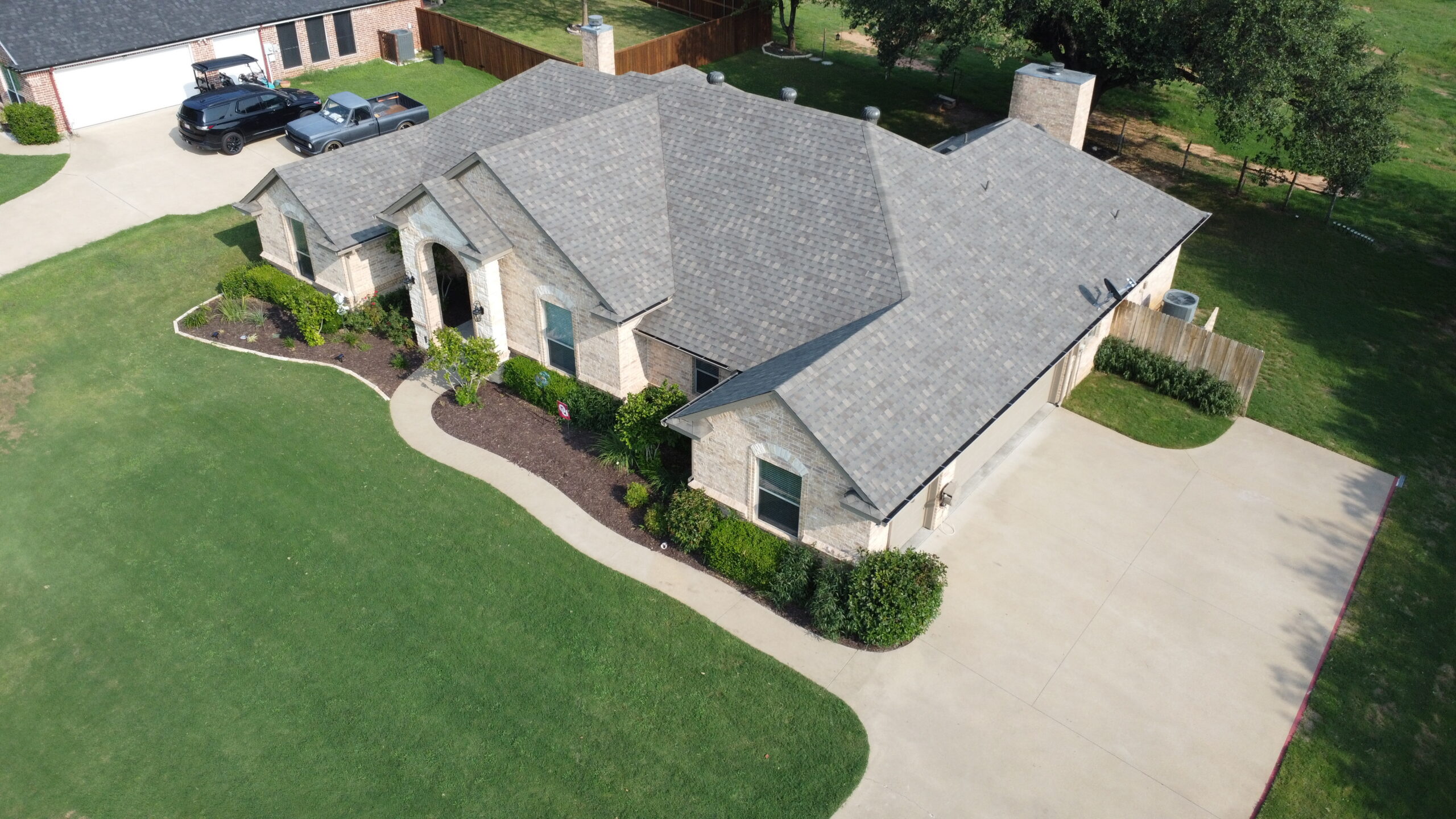 Multi-Level Home Roof
