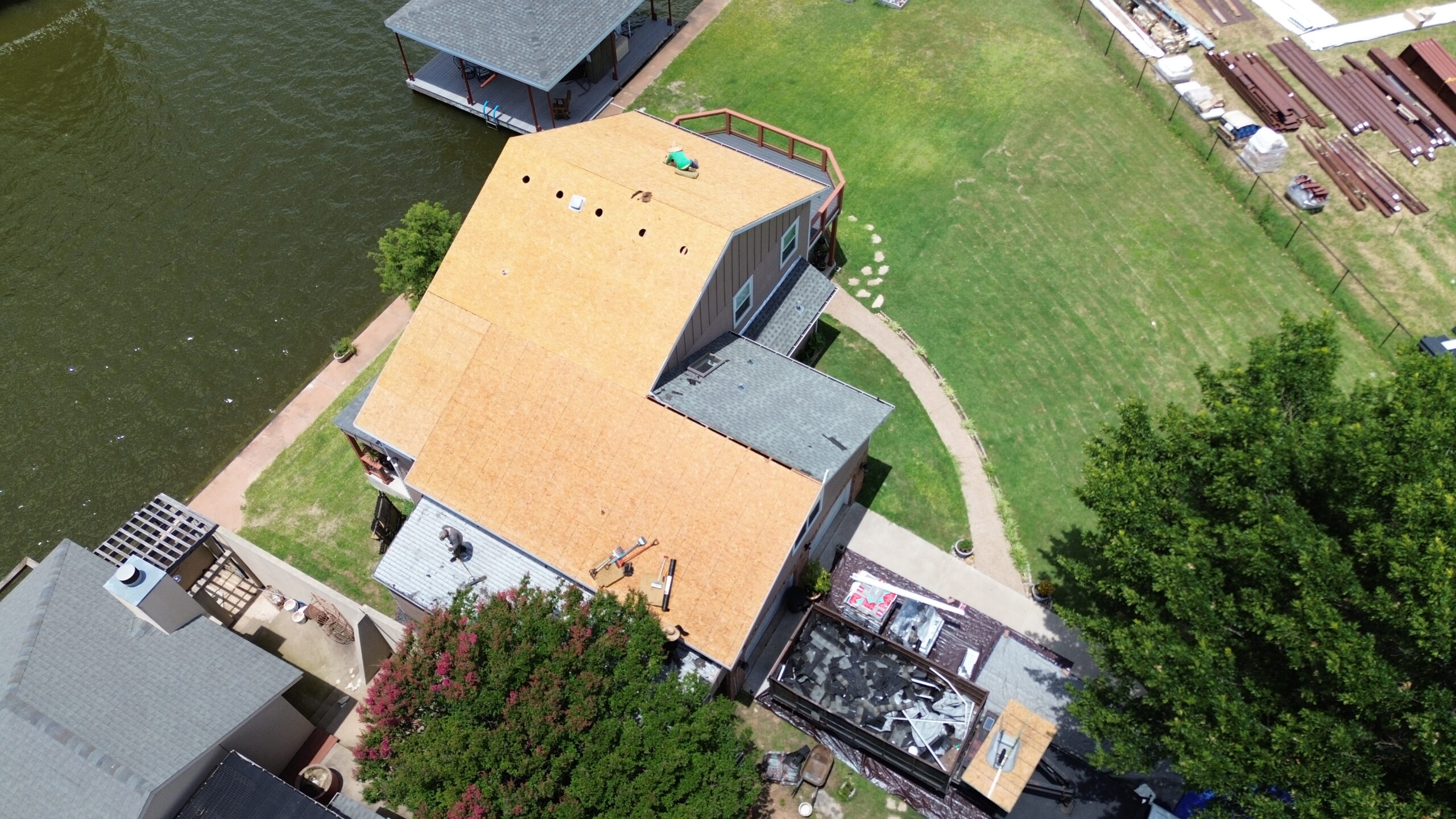 Tear Off Phase Residential Roofing